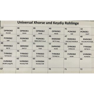 STARTERPAKET 315 Stck fr KEYDIY und XHORSE Universal0 Klappschlssel Rohlinge mit 20x KEYDIY Transpondergehuse