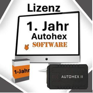 Softwarelizenz 1-Jahr fr Autohex