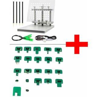 LED ECU Lesegert fr K-Tag, Kes + 22 Stck K-Tag Adaper