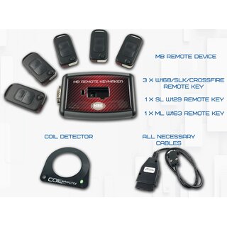 MB Remote Keymaker in Case KR55 + ML + SCAN PCF